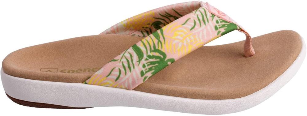Spenco Victoria Women's Orthotic Flip Flop Tropical Blush Size 12B Medium NEW